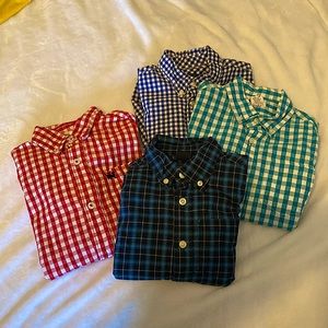 Lot of 4 Boy’s buttondown shirts size 5-6